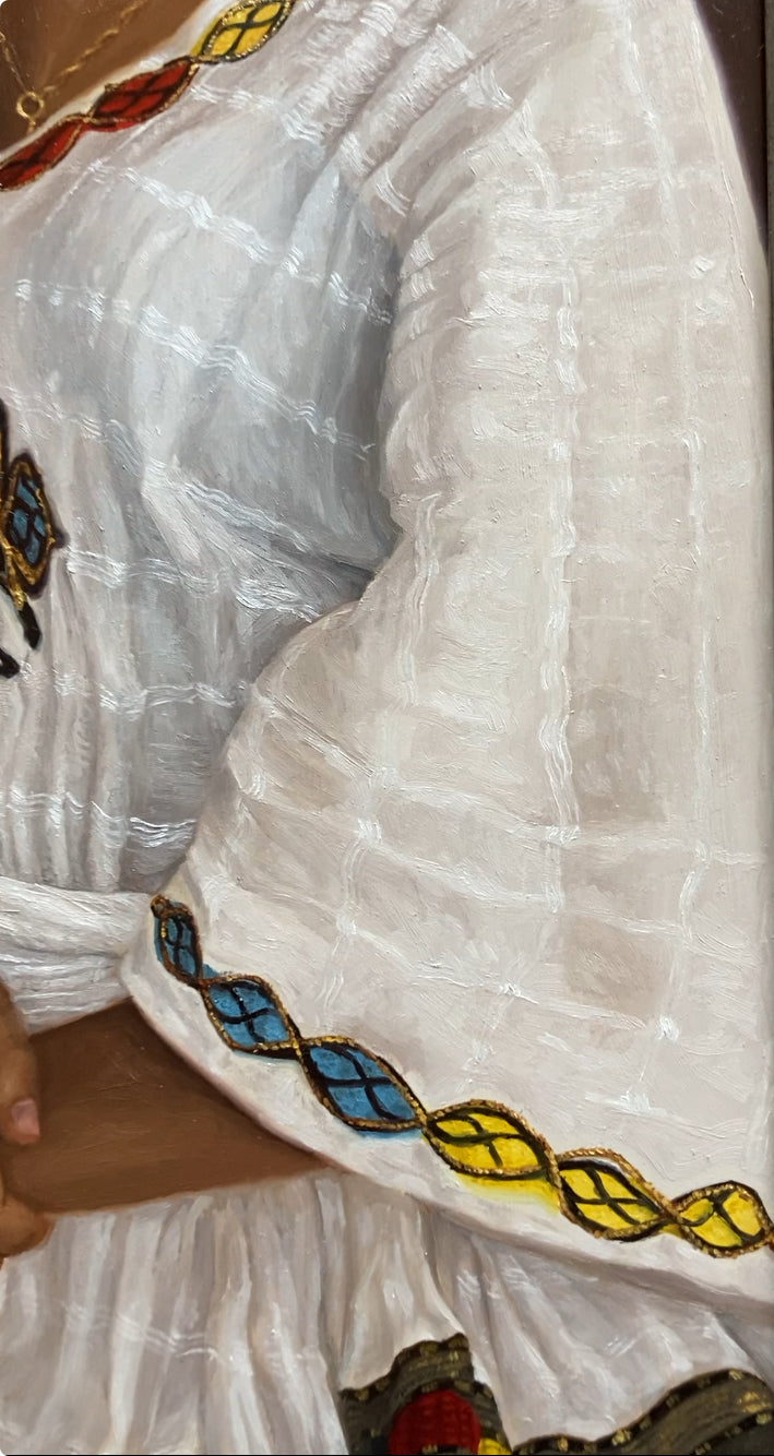 Bana - A Portrait of Hope - Natalie Koeken Fine Art